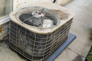 %Focuskw% | Grapids Home Services rusted and old outdoor AC unit