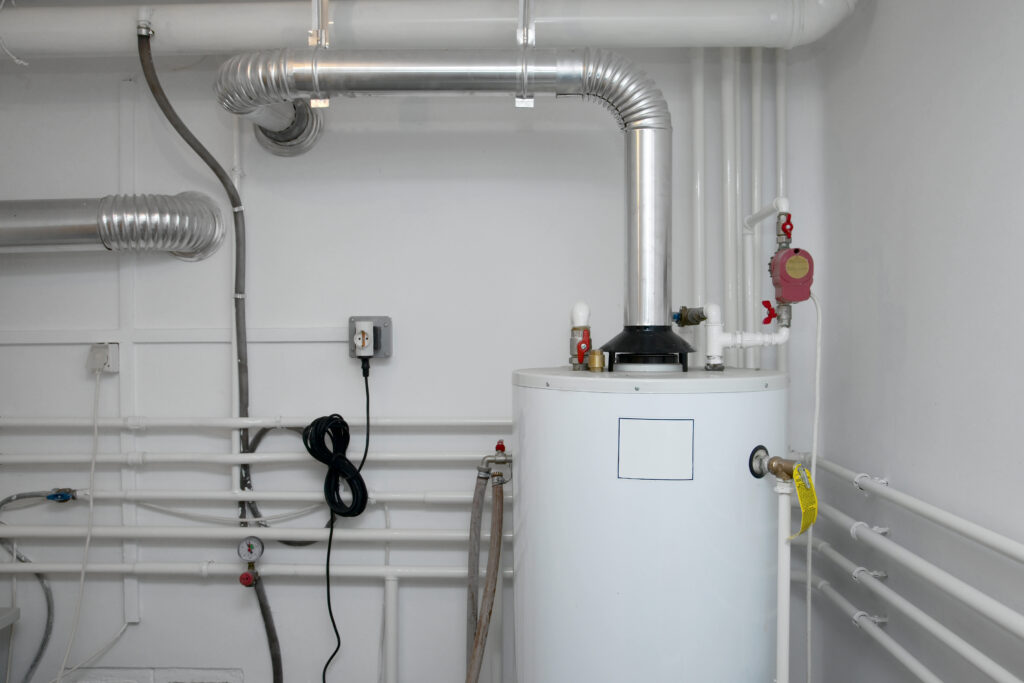 Home boiler heating system